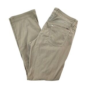 Kuhl Wmns Radiki Pants Khaki Hiking Outdoor Travel Utility Pant VTG Patina Dye 8